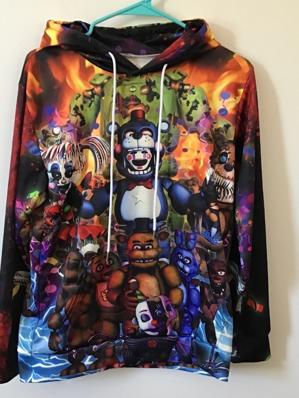 Five Nights At Freddy’s Hoodie Youth Size Large